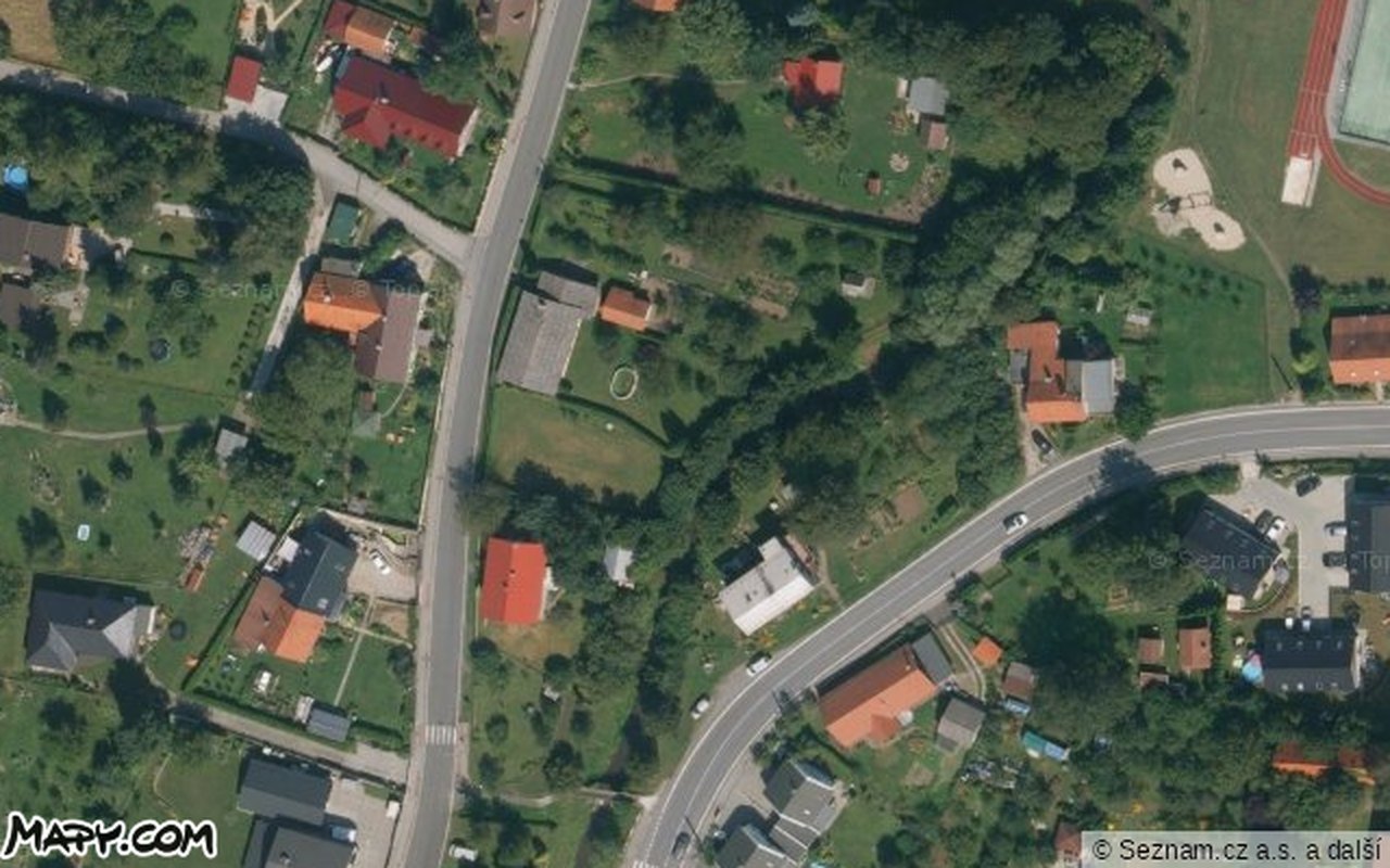 Letecký pohled — Mapy.com