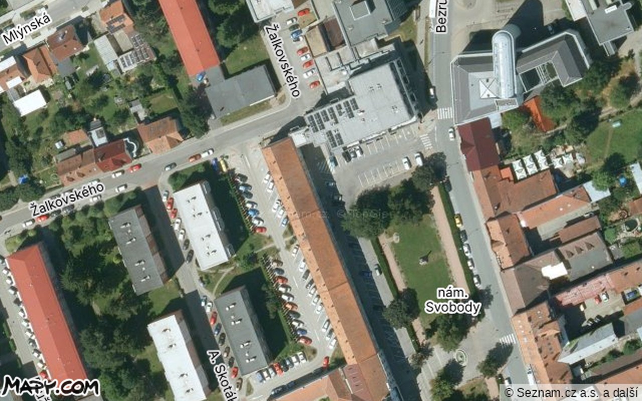 Letecká — Seznam
