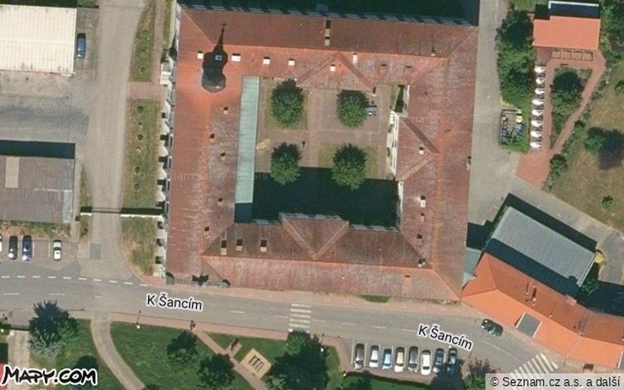 Letecký pohled — Mapy.com