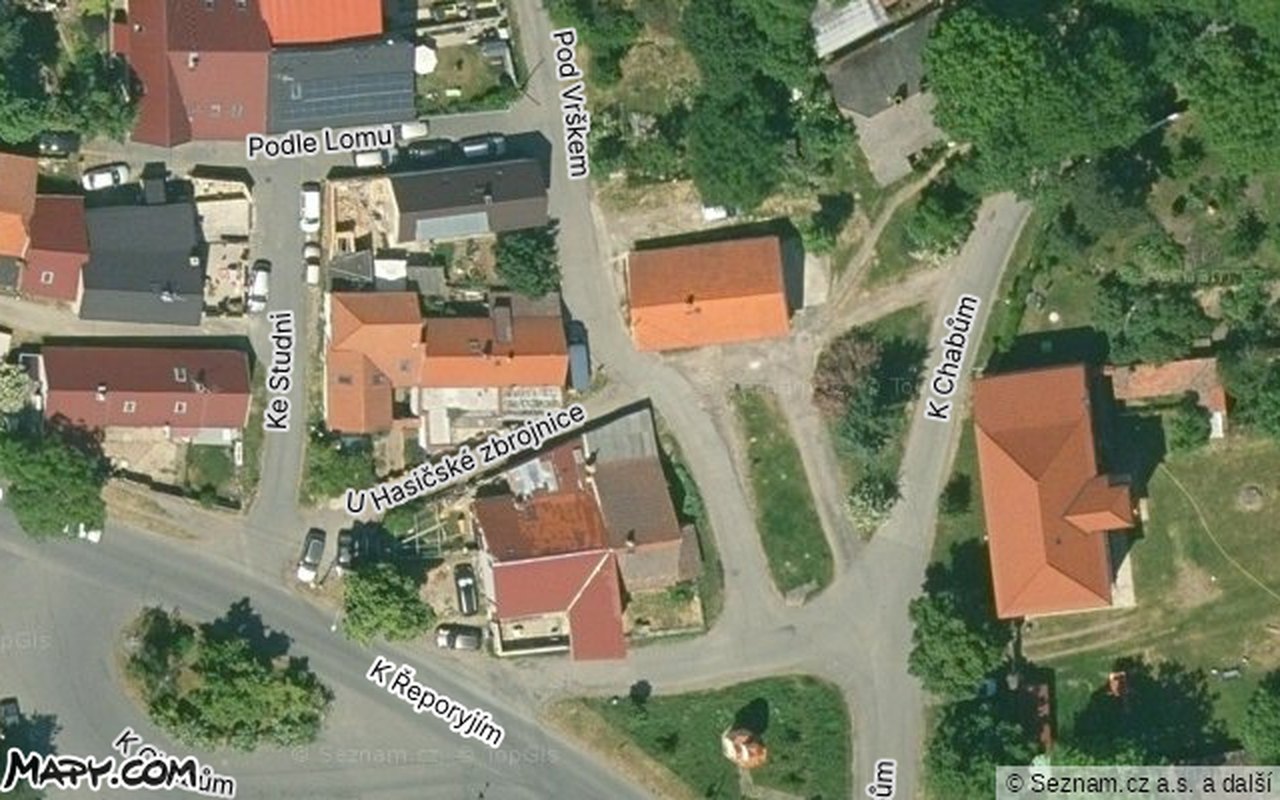Letecký pohled — Mapy.com