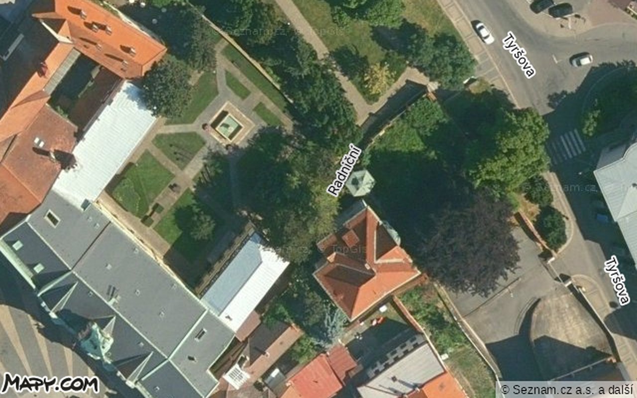 Letecký pohled — Mapy.com