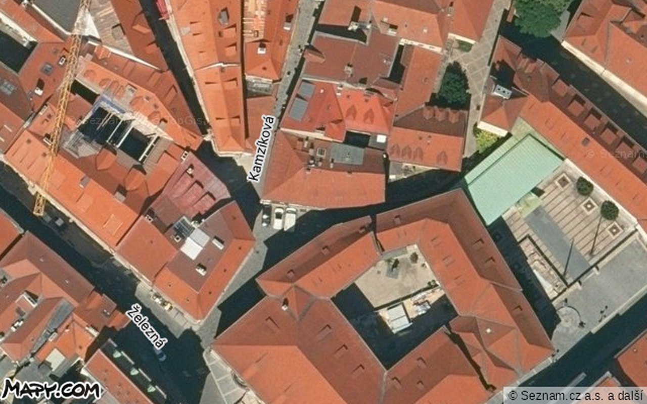 Letecký pohled — Mapy.com