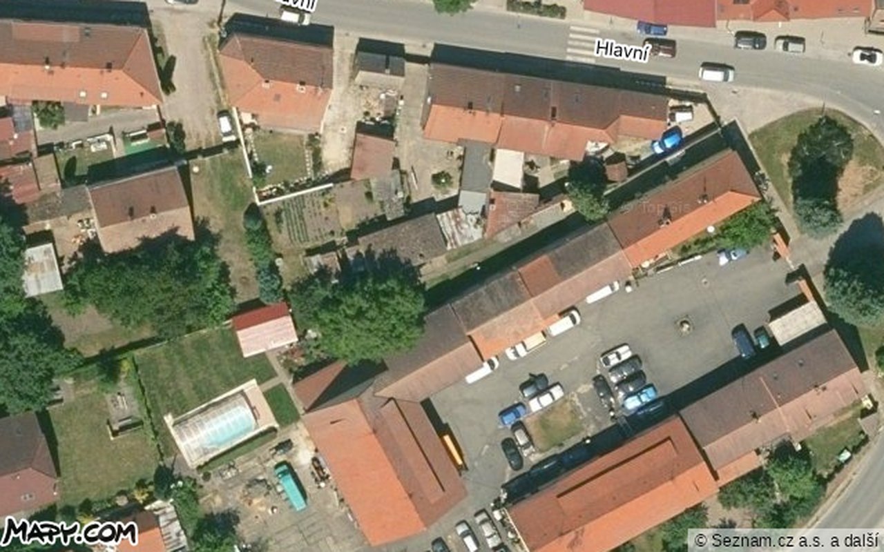 Letecký pohled — Mapy.com