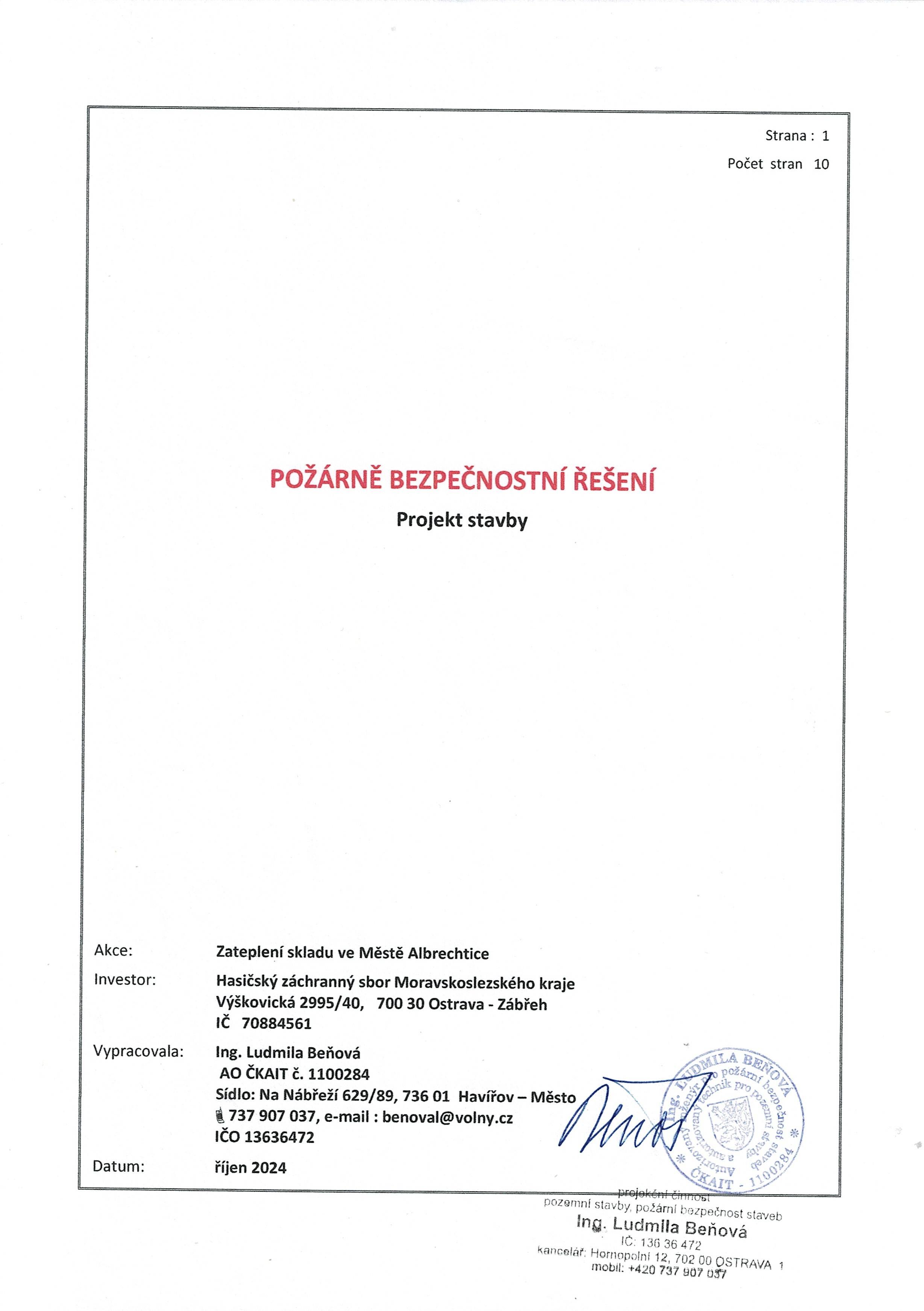 Schéma ze ZD