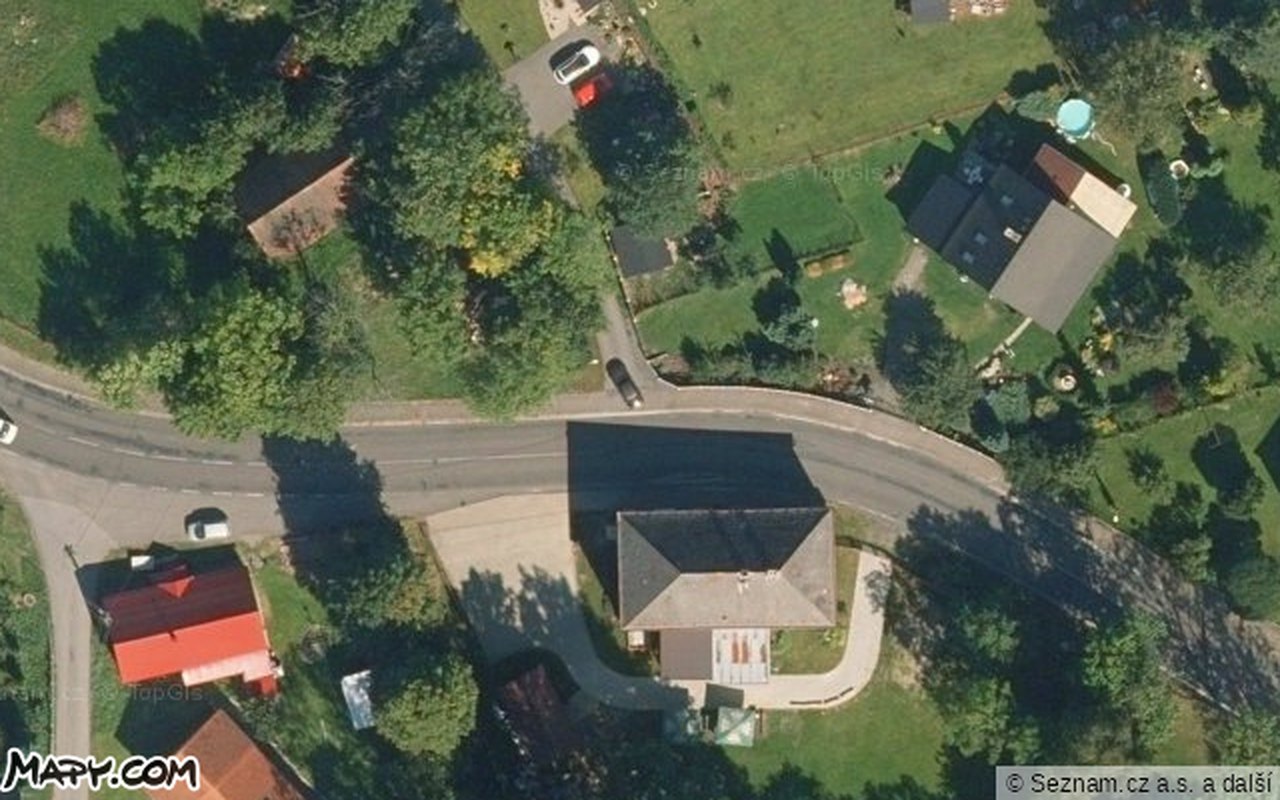 Letecký pohled — Mapy.com