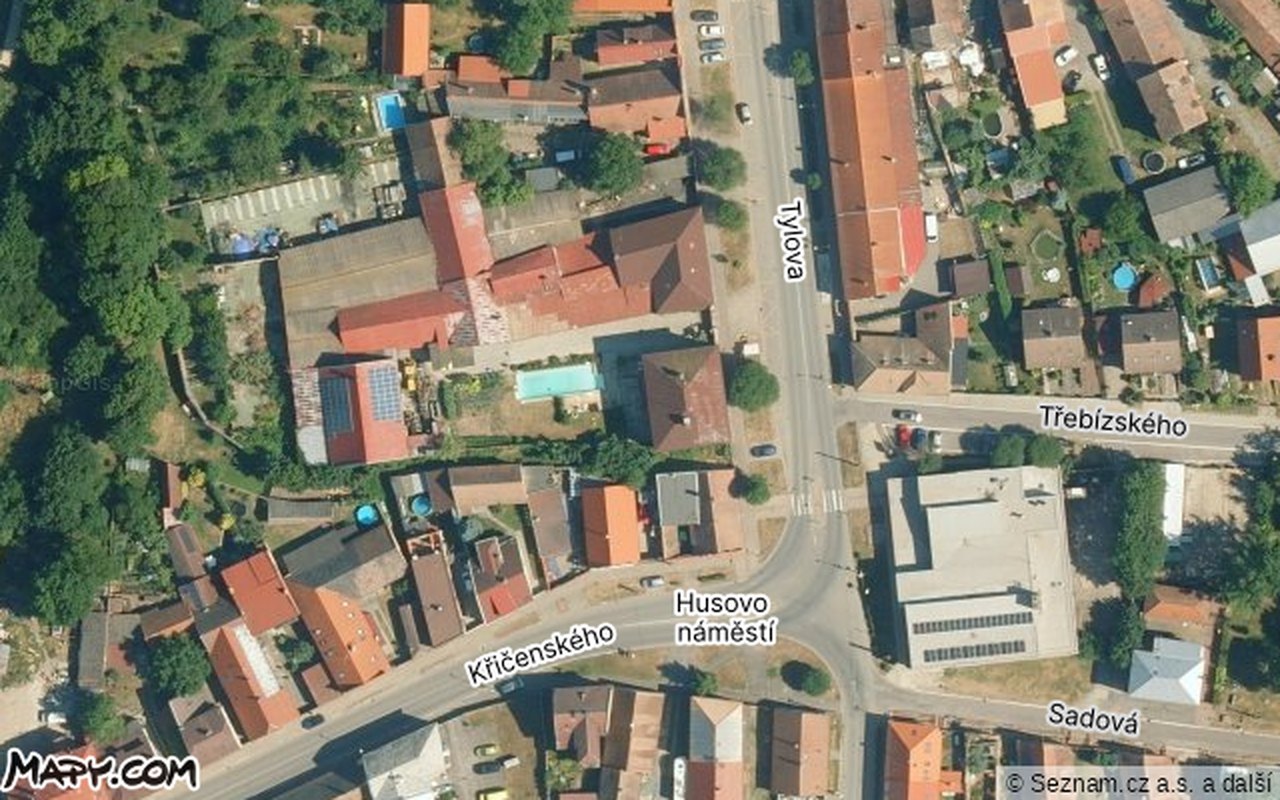 Letecký pohled — Mapy.com