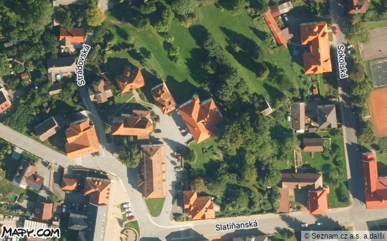 Letecký pohled — Mapy.com