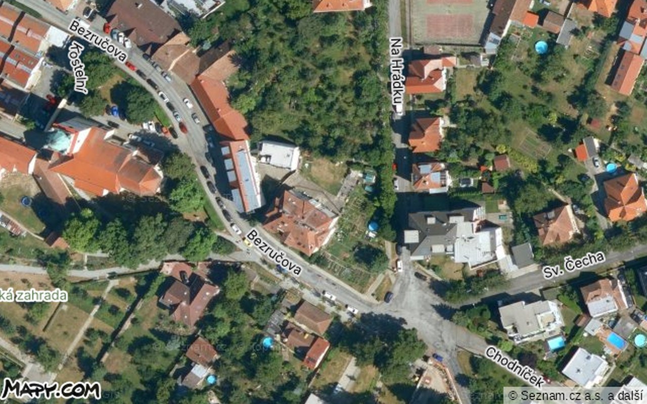 Letecký pohled — Mapy.com