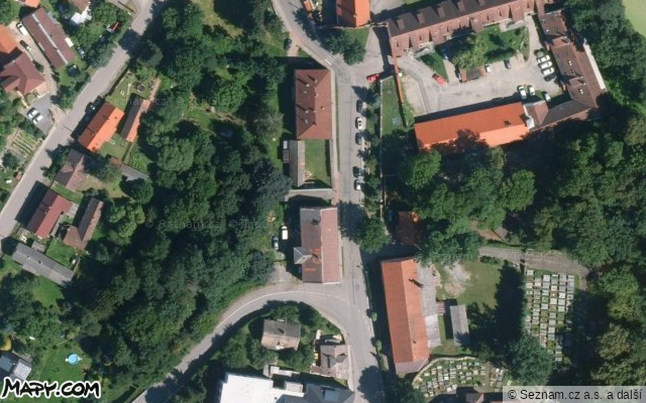 Letecký pohled — Mapy.com