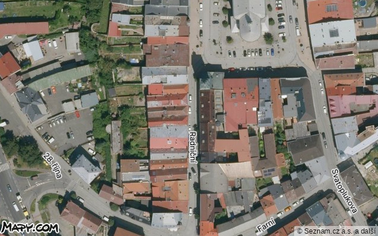 Letecký pohled — Mapy.com