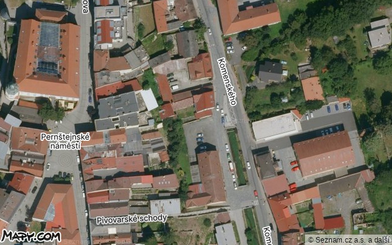 Letecký pohled — Mapy.com