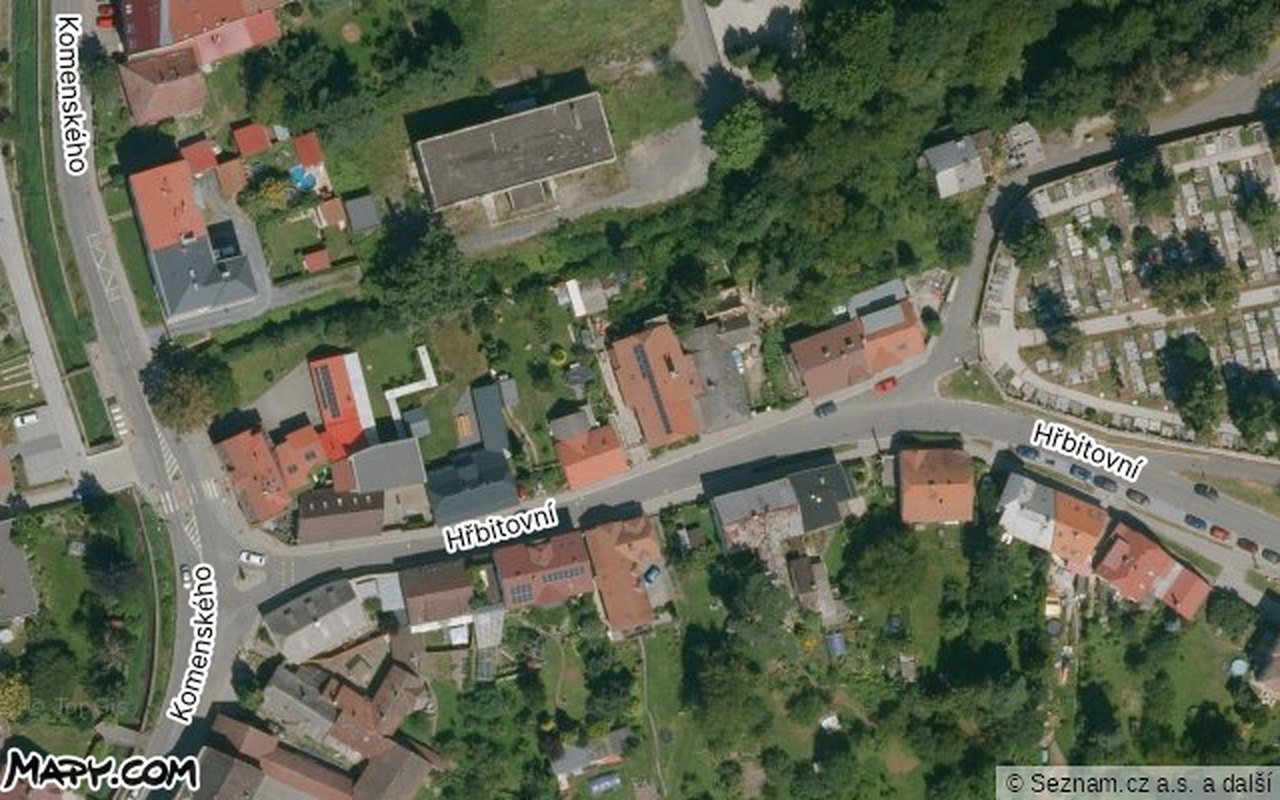 Letecký pohled — Mapy.com