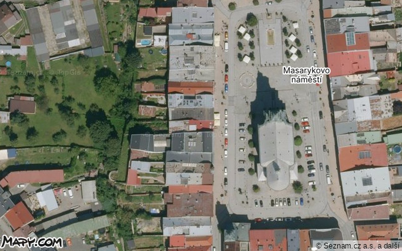 Letecký pohled — Mapy.com