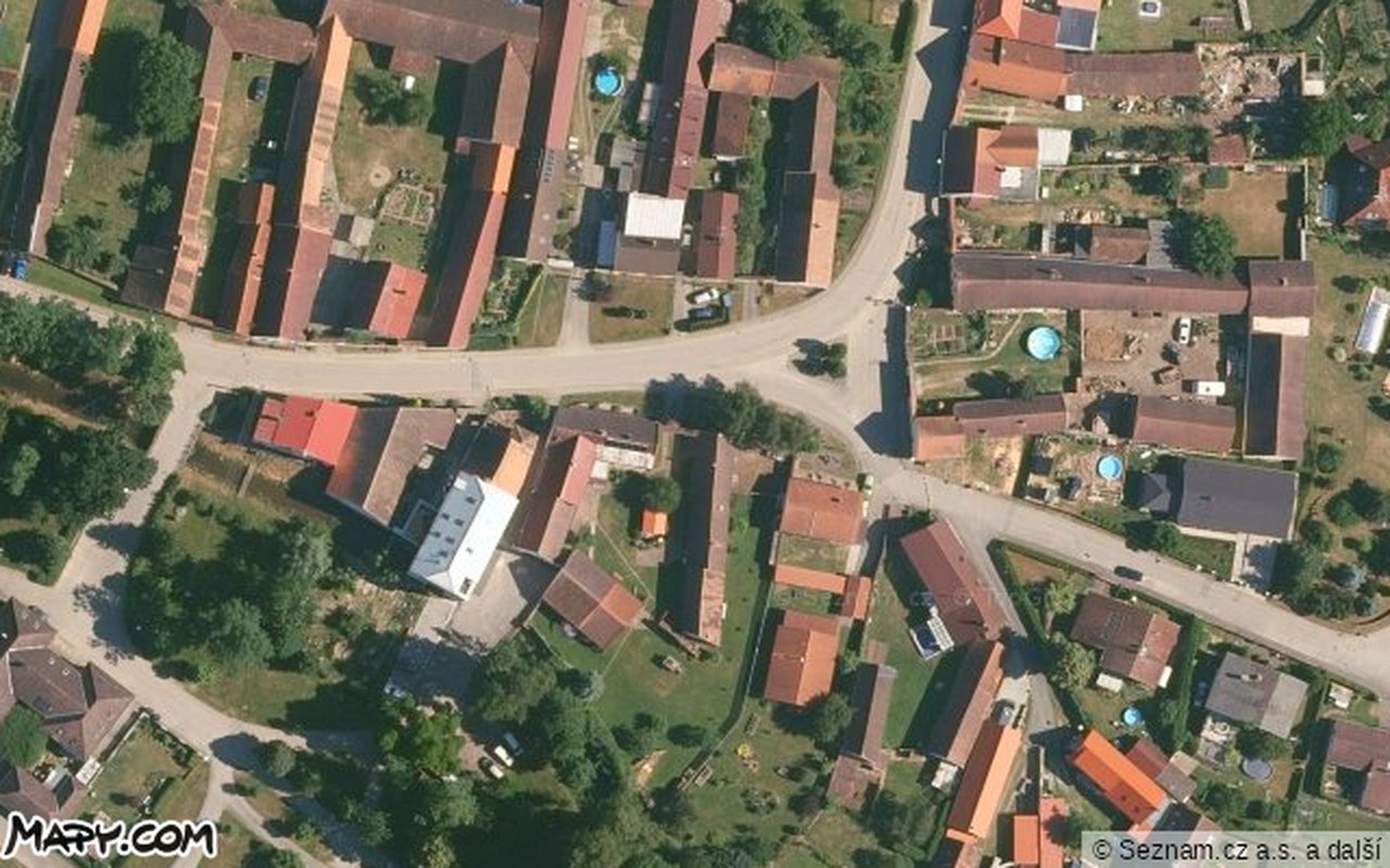 Letecký pohled — Mapy.com