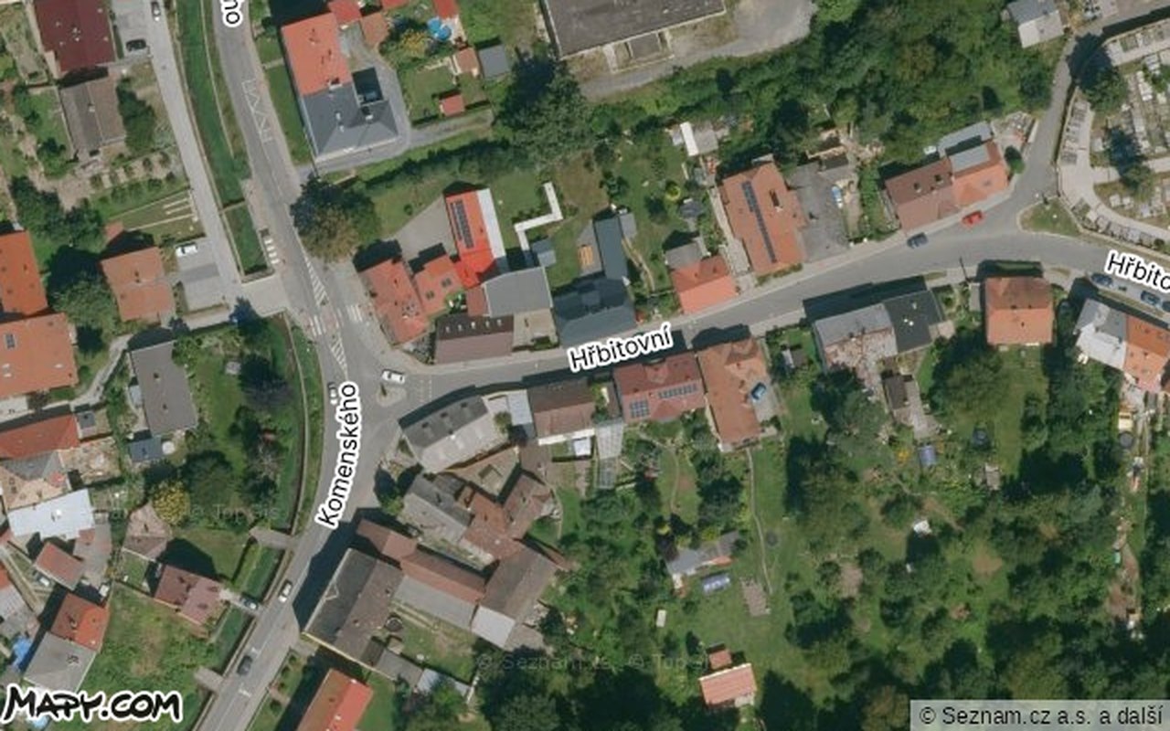 Letecký pohled — Mapy.com