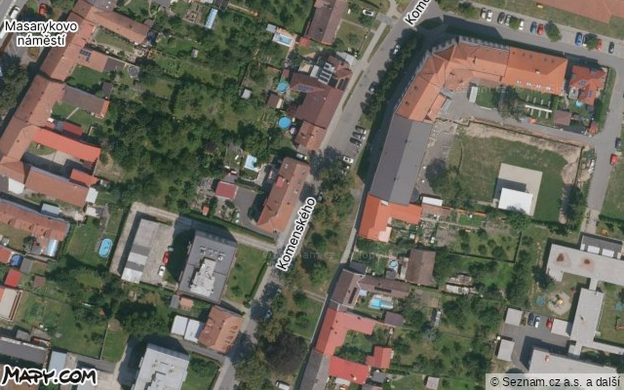 Letecký pohled — Mapy.com