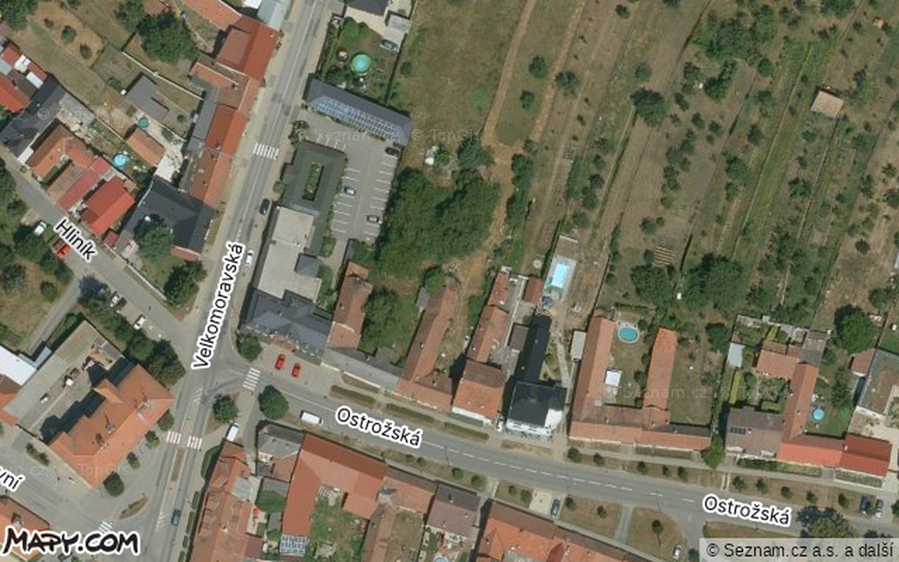 Letecký pohled — Mapy.com