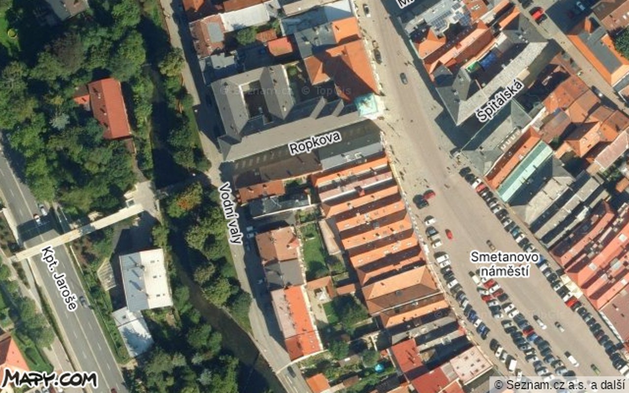 Letecký pohled — Mapy.com