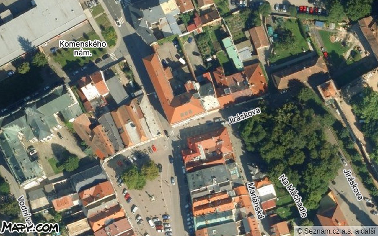 Letecký pohled — Mapy.com
