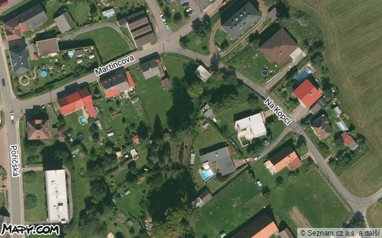 Letecký pohled — Mapy.com