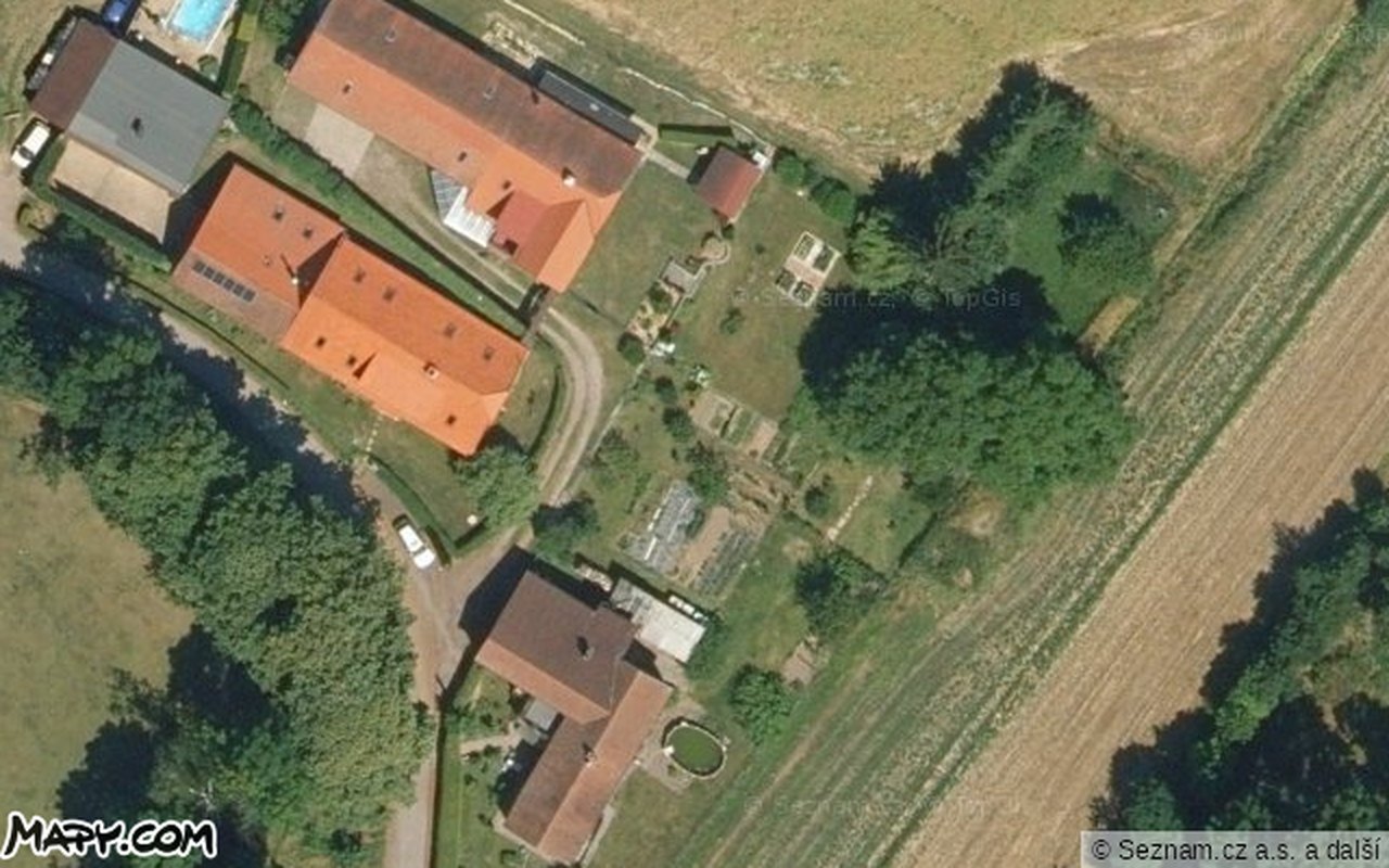 Letecký pohled — Mapy.com