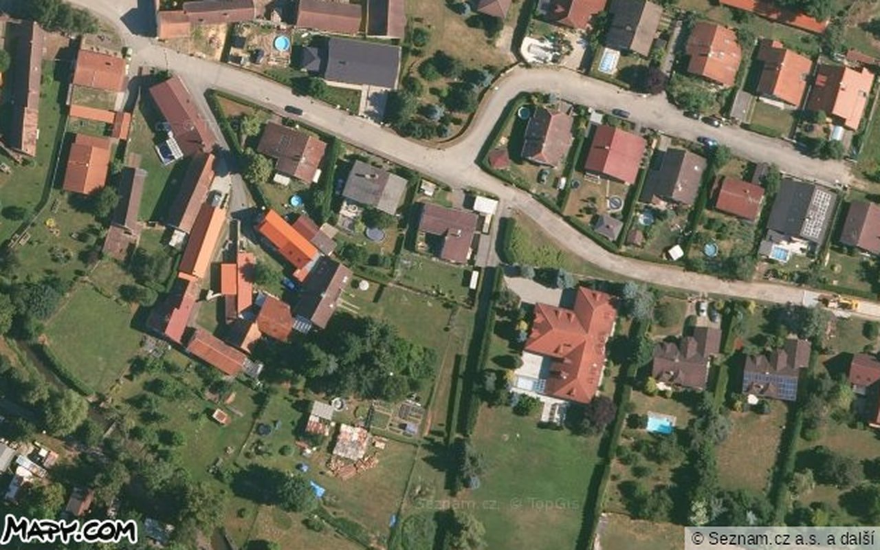 Letecký pohled — Mapy.com