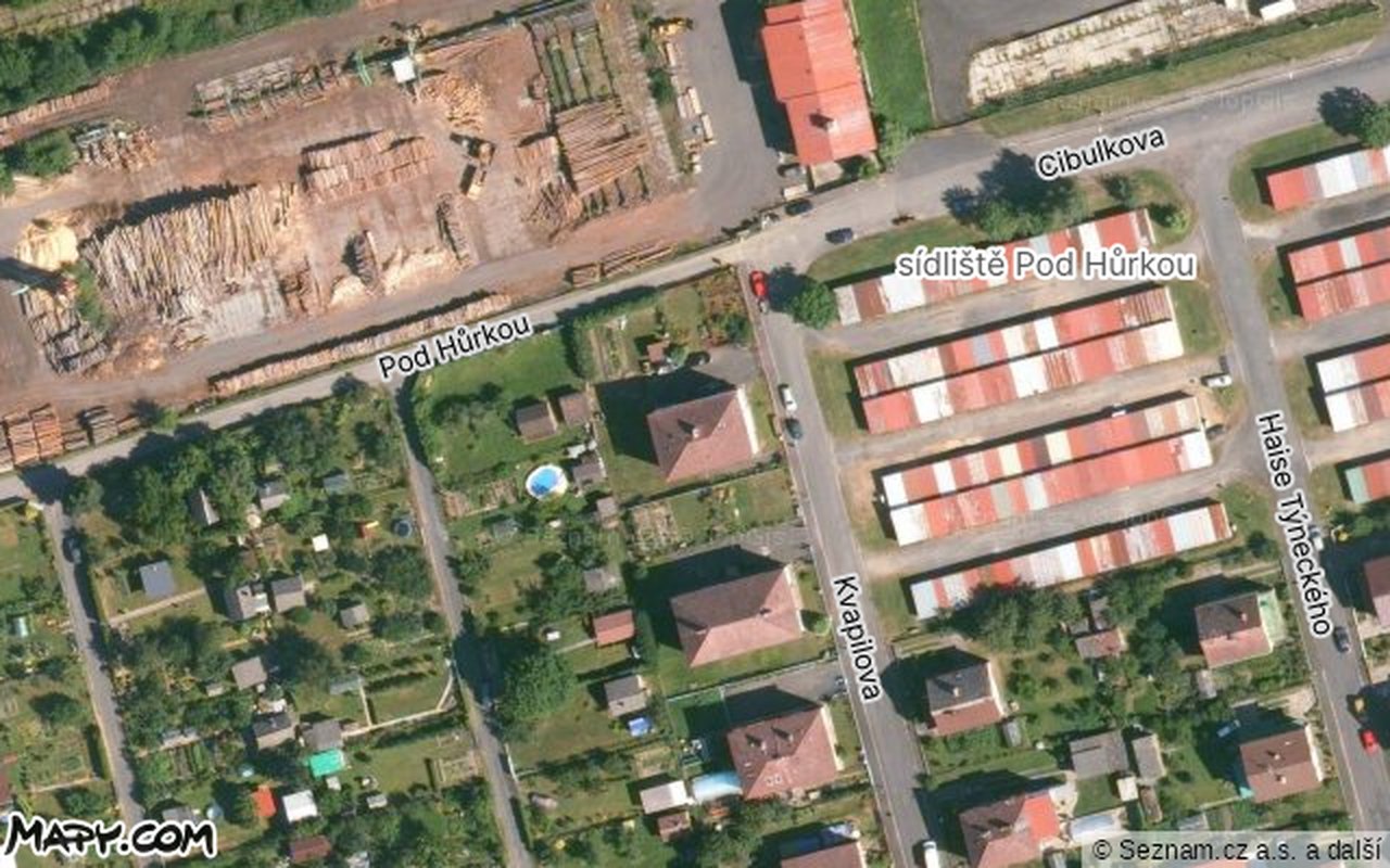Letecký pohled — Mapy.com