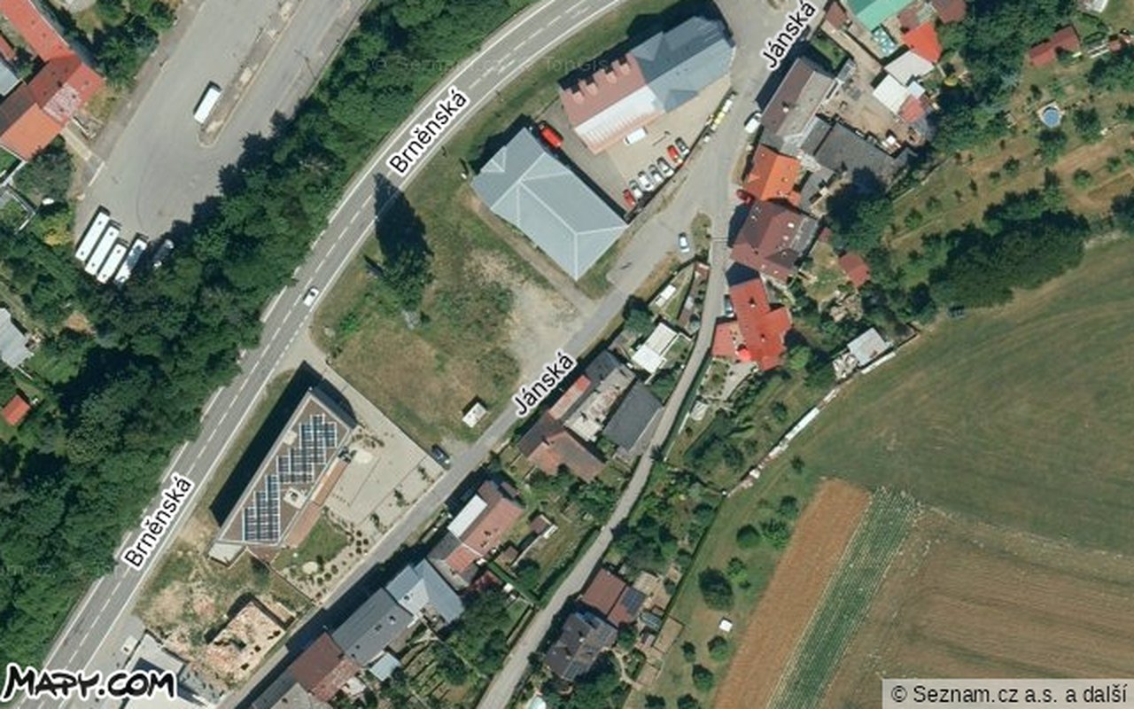 Letecký pohled — Mapy.com