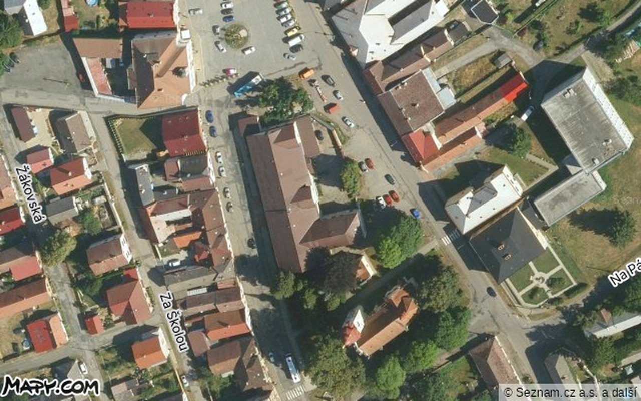 Letecký pohled — Mapy.com