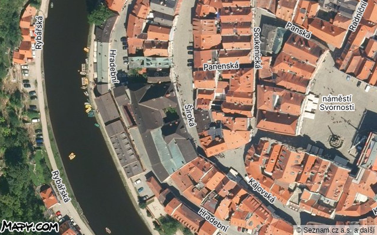 Letecký pohled — Mapy.com