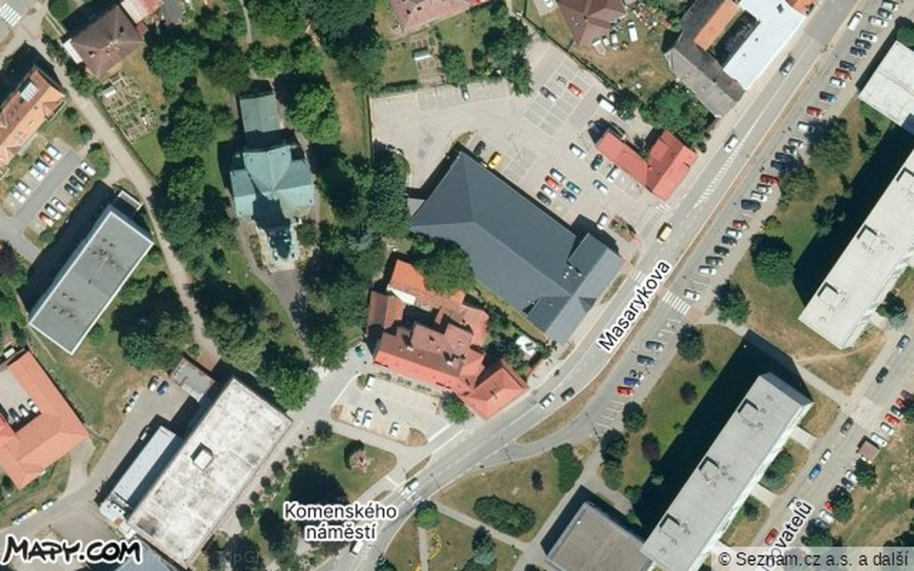 Letecký pohled — Mapy.com