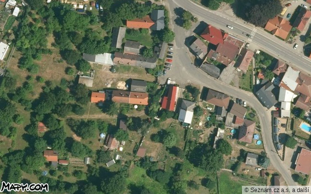 Letecký pohled — Mapy.com