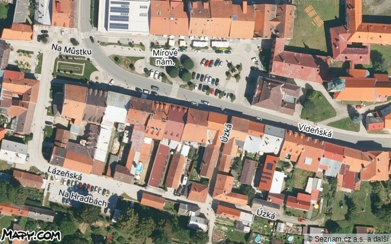 Letecký pohled — Mapy.com