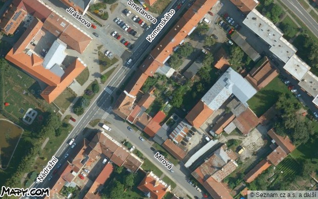 Letecký pohled — Mapy.com