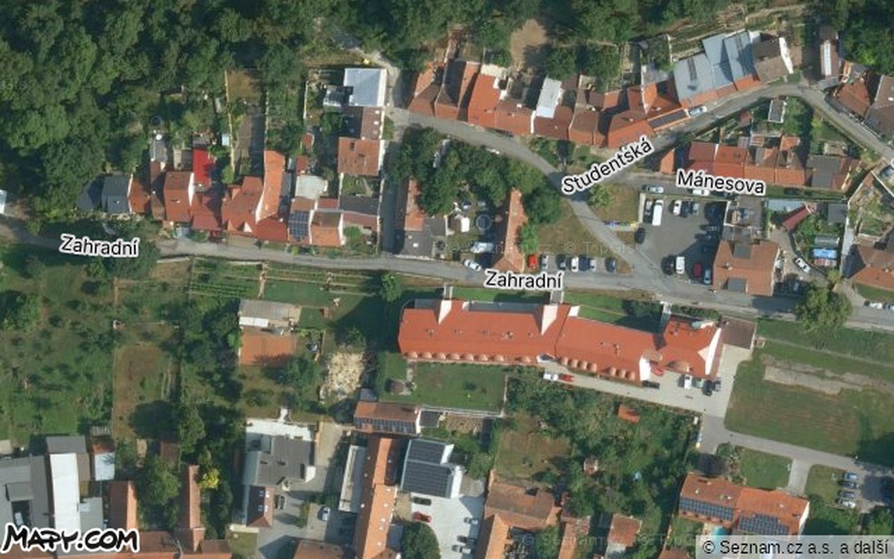 Letecký pohled — Mapy.com