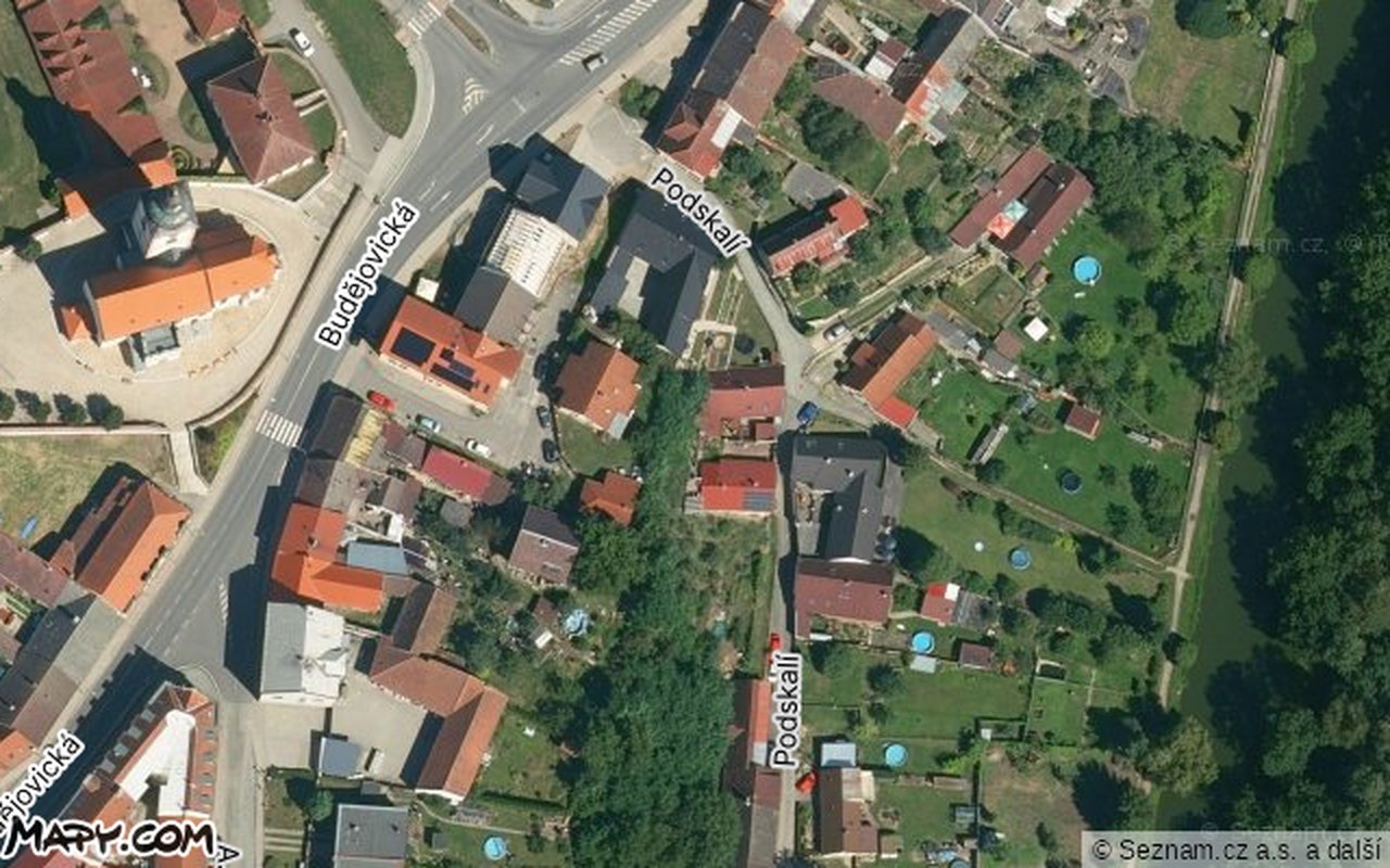 Letecký pohled — Mapy.com