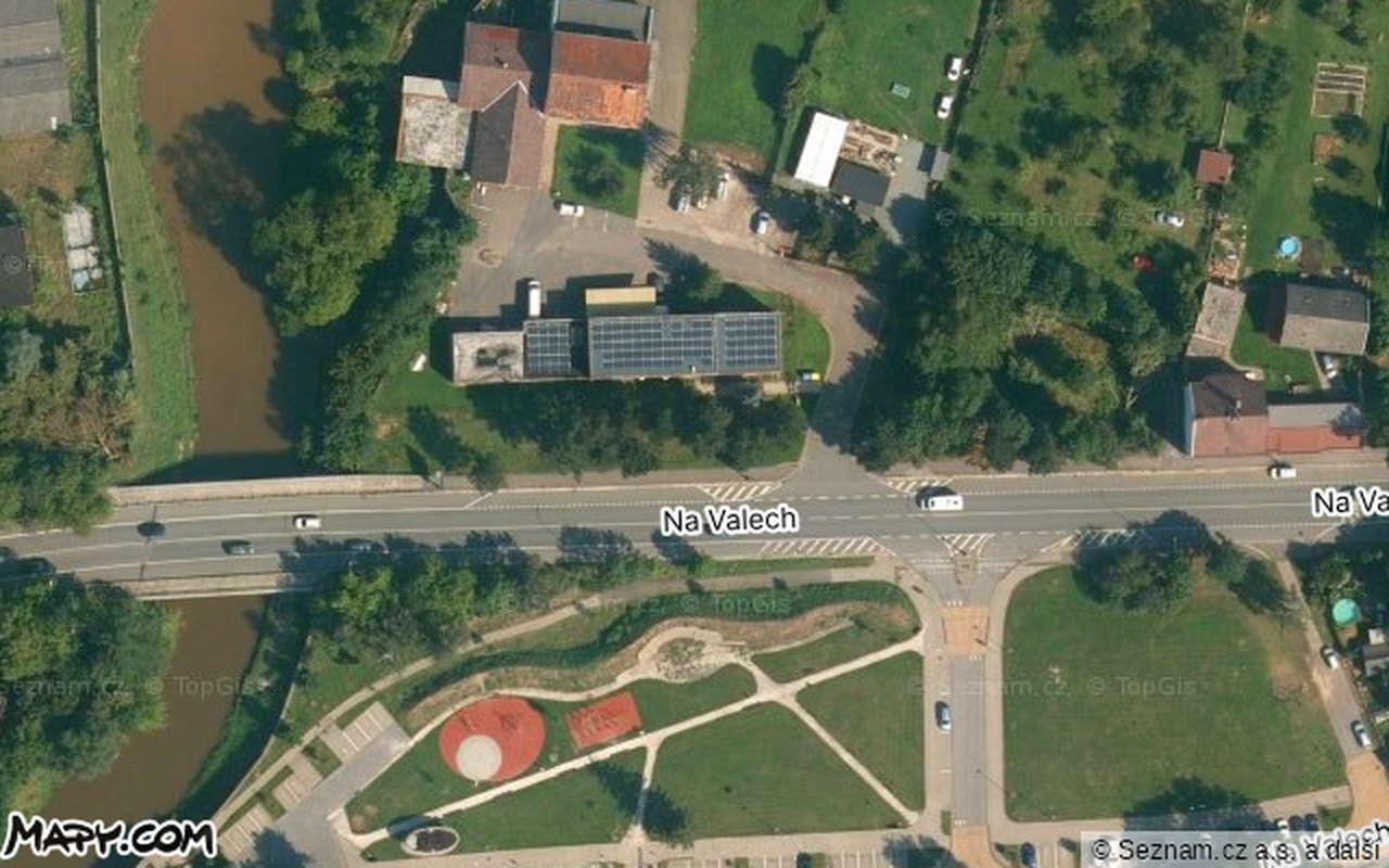 Letecký pohled — Mapy.com