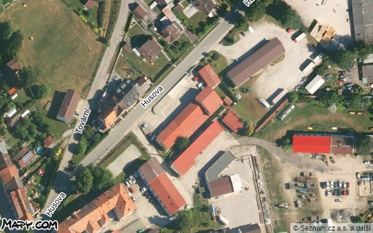 Letecký pohled — Mapy.com