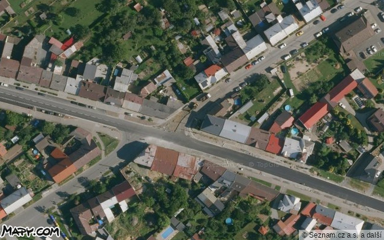Letecký pohled — Mapy.com