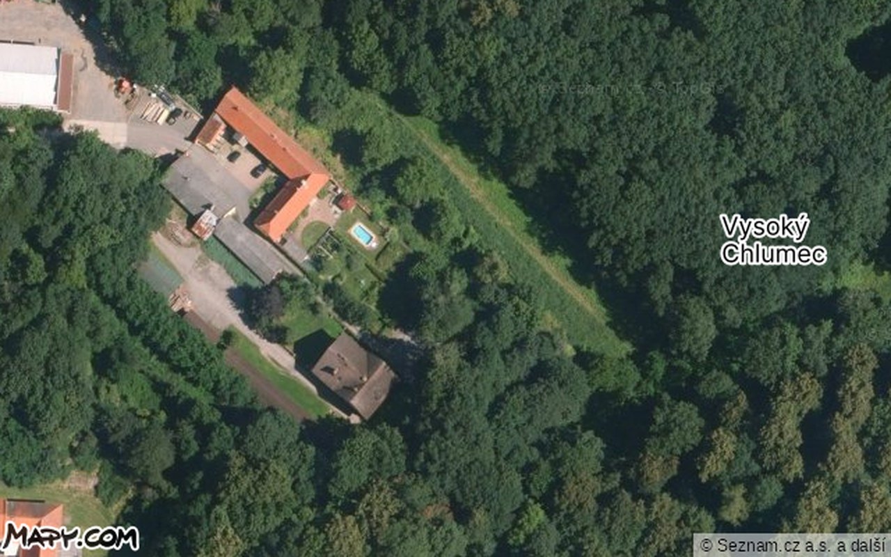 Letecký pohled — Mapy.com